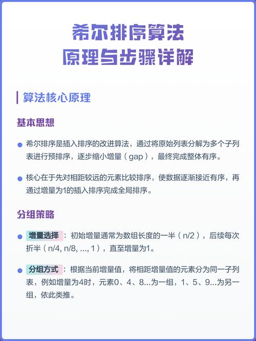 希尔排序算法原理及具体实例分析是怎样的？