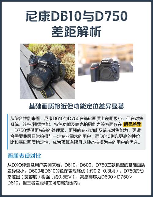 尼康D610与D7500相比，性能差距有多大？