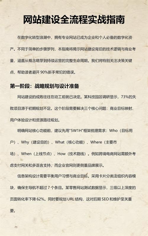 如何深度解析专业网站建设，构建卓越网站全流程指南？