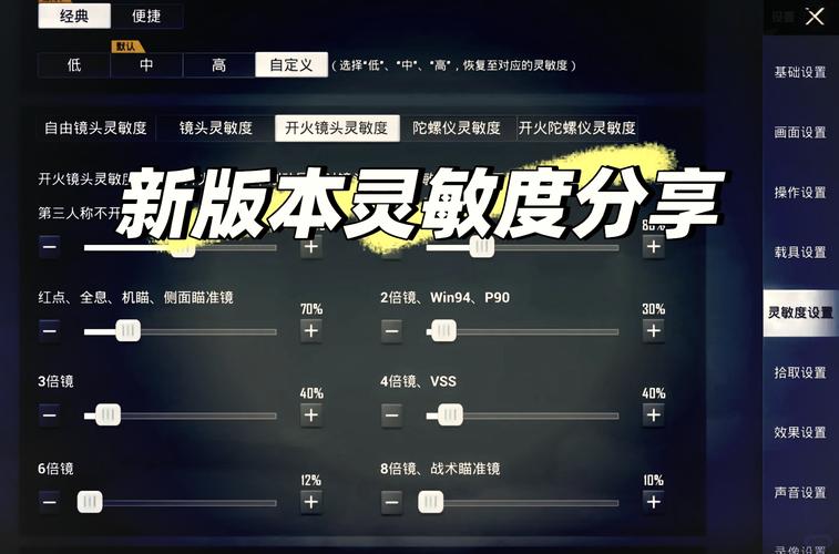 刺激战场：玩狙必看，调整灵敏度、视角、开火模式，为何第三设置如此关键？