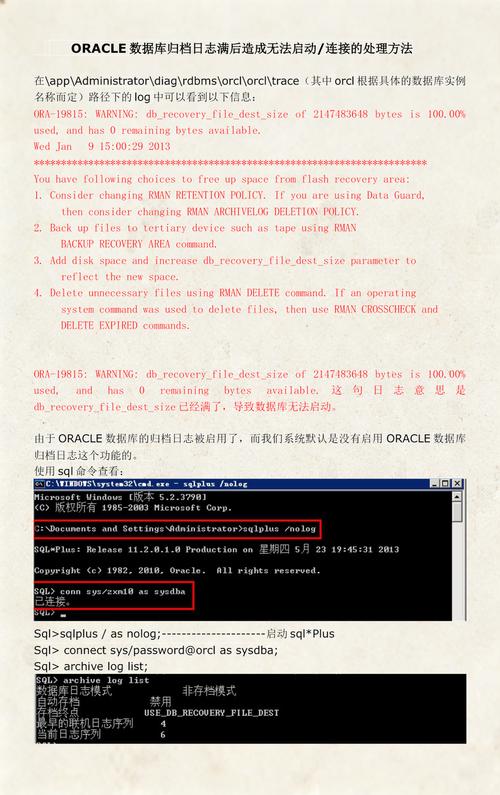 Oracle数据库归档日志量激增，如何进行有效排查和优化处理？