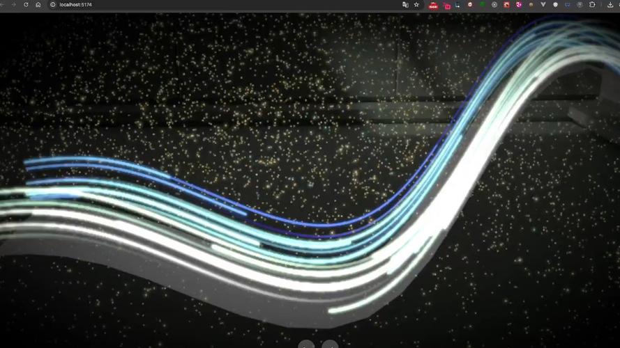 如何用three.js制作露珠滴落动画效果？