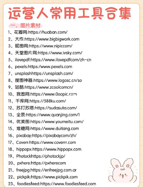 自媒体运营中，有没有哪个免费素材库，9种素材就能满足我的需求呢？