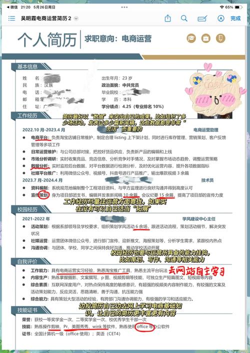 如何撰写电商独立站运营简历攻略，从零到一打造高通过率求职利器？