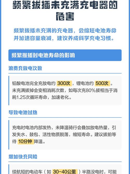 拔掉未充满电的手机充电器会有哪些潜在后果？