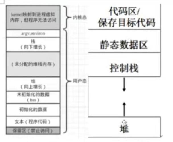 堆和栈有何区别，它们分别位于何处？
