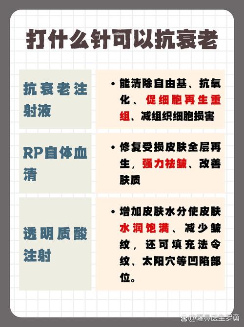 哪种抗衰项目比打针治疗更有效？