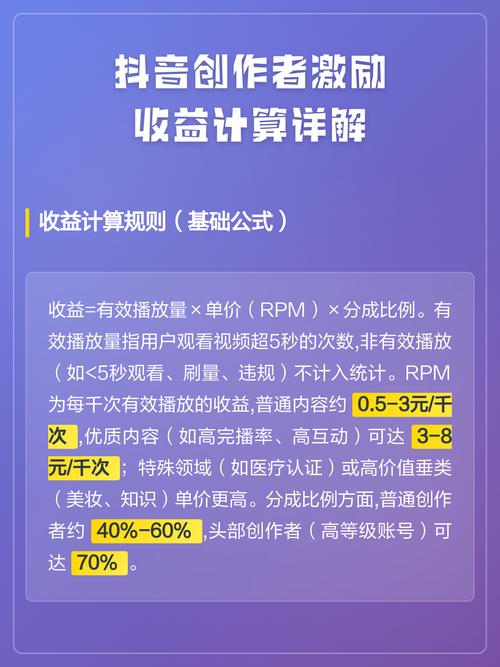 快手创作者激励计划收益如何计算？规则详解全在这里！