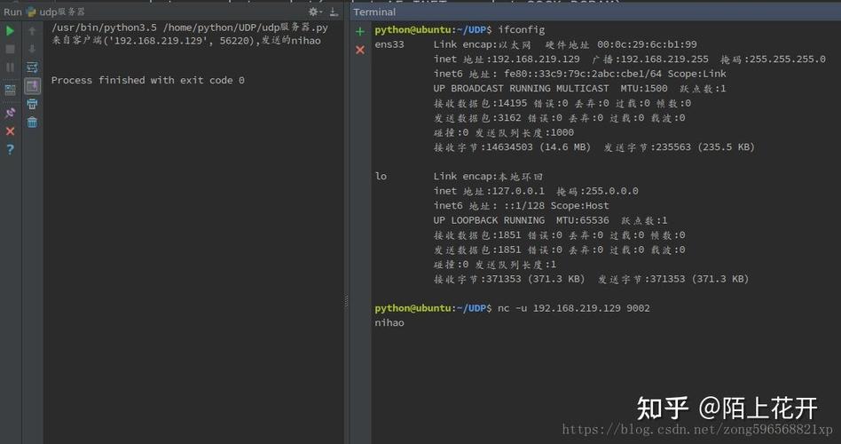 如何编写Python实现UDP网络程序进行数据发送与接收？