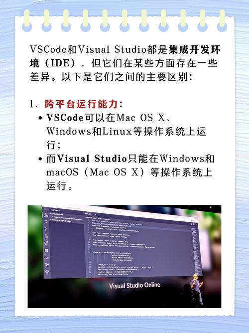 Visual Studio和VS Code有哪些具体功能差异？