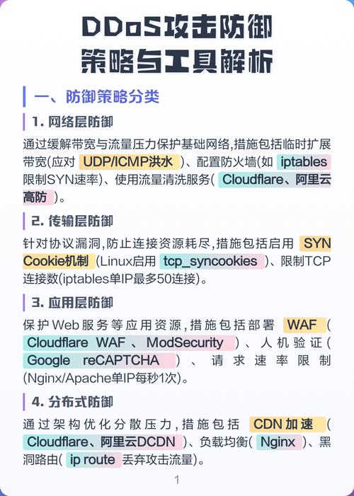 如何采取综合策略有效防御DDoS攻击，确保企业业务持续稳定运行？