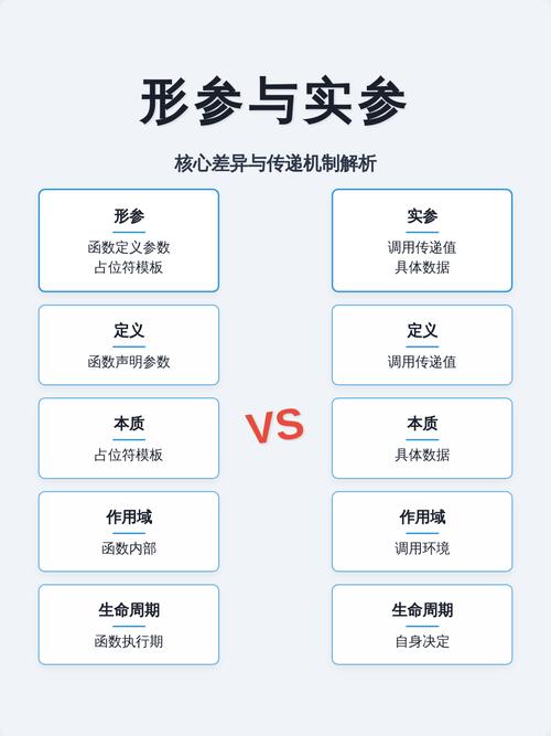 C语言中形参与实参传递方式及差异详细解析是怎样的？