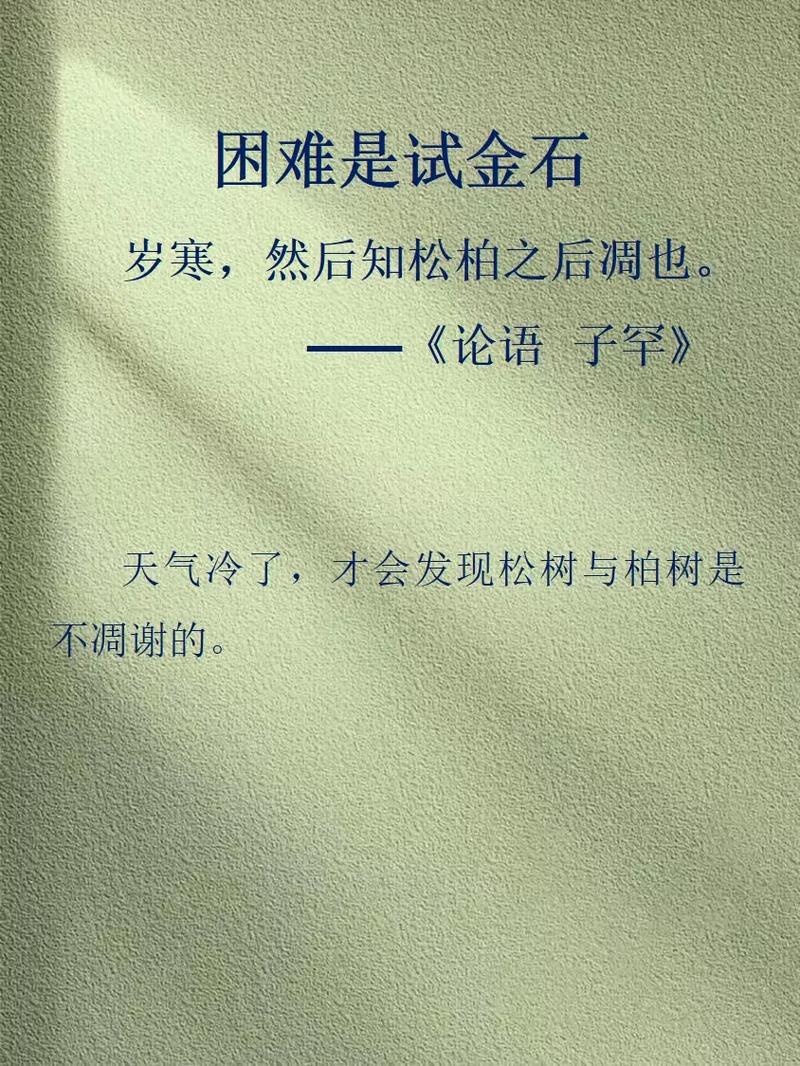 失败难道不是检验年轻人意志的试金石吗？