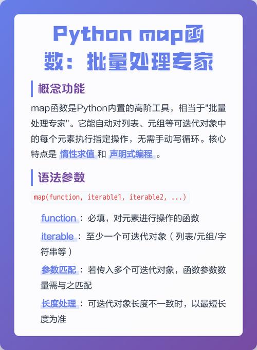 Python中如何使用map函数进行批量数据处理？