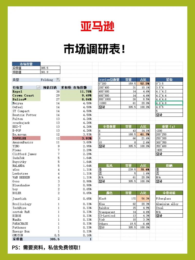 亚马逊各区域市场份额如何分布，哪些地区占据领先地位？