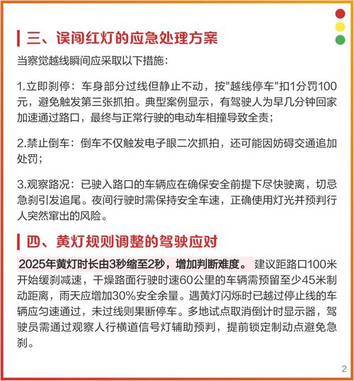 在误闯红灯后该如何正确处理以避免处罚？