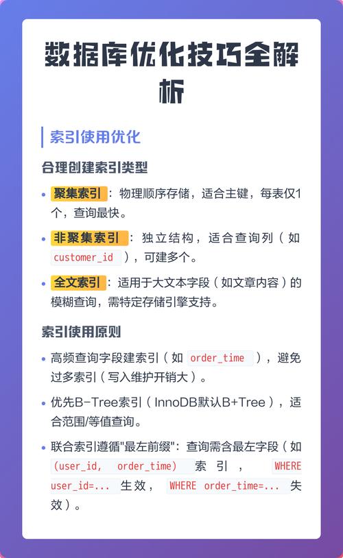数据库优化具体涉及哪些方面操作和调整？