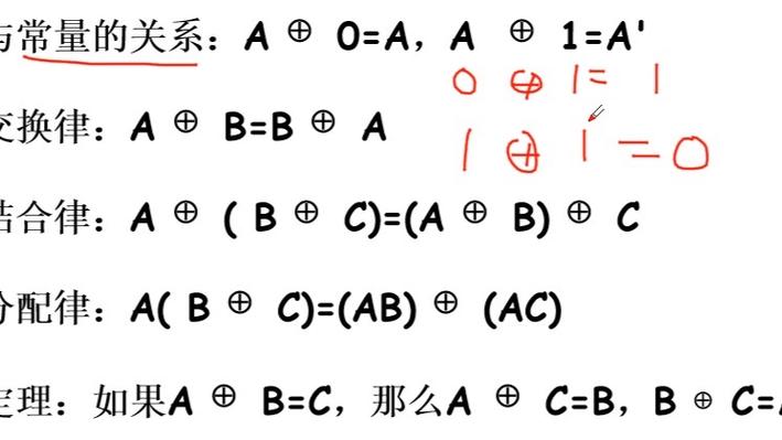 异或运算的原理和长尾词有何关联？