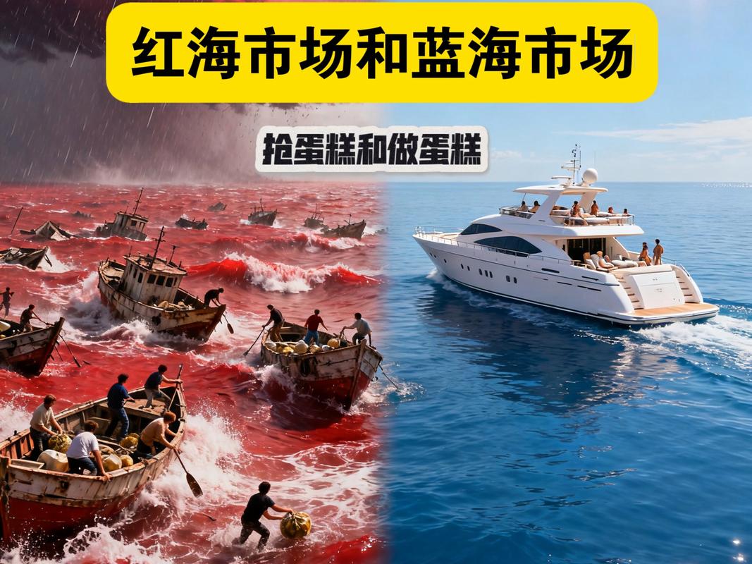 红海竞争激烈，蓝海市场潜力巨大，这样的市场你敢尝试吗？