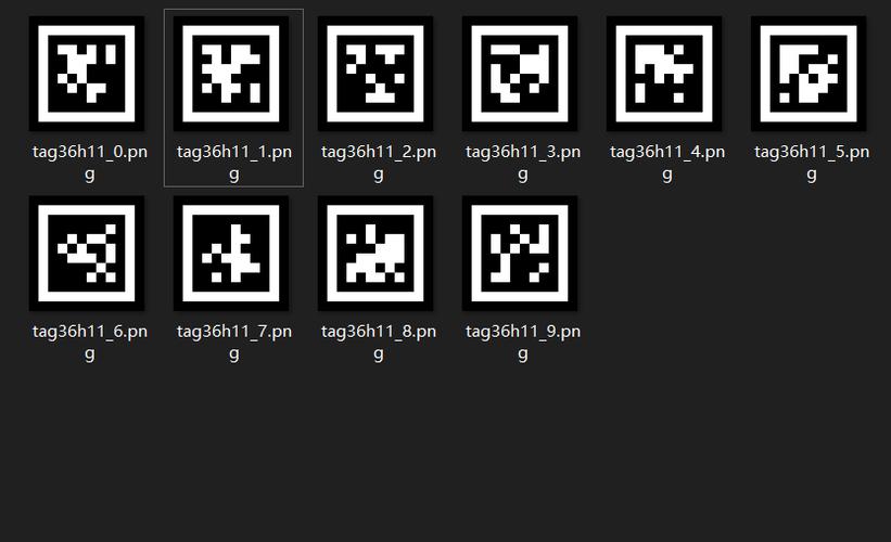 如何快速生成不同系列的AprilTag码？