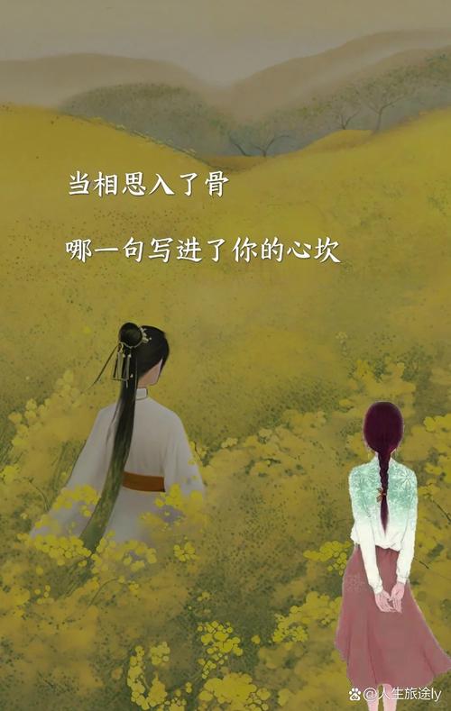 我的相思之情，何时能得你回应？