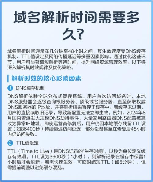 域名注册后多久才会正式生效？