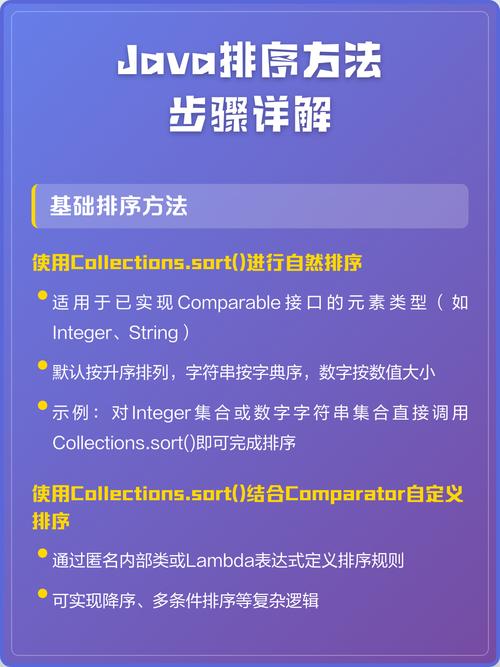 如何提升Java集合排序效率？