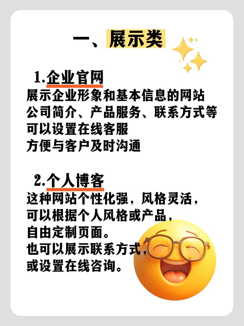 网站建设项目有哪些类型、特性，它们分别属于哪些行业？
