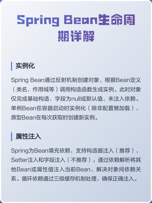 Spring中bean生命周期示例如何详细解析？