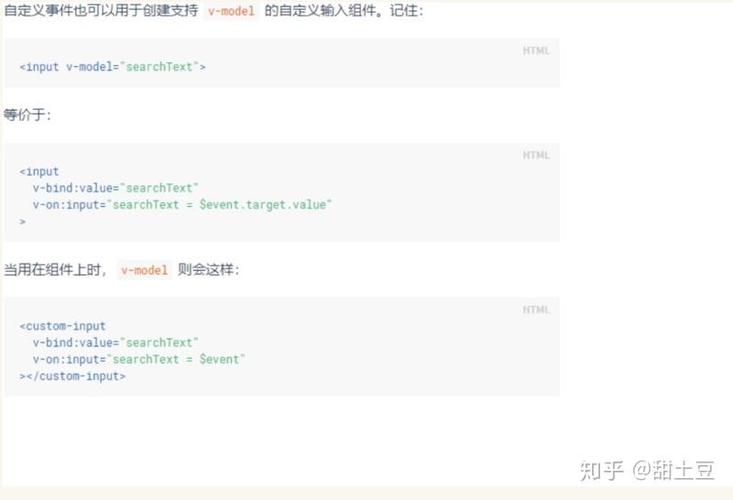 如何用v-model语法糖实现父子组件间的长尾词通信？