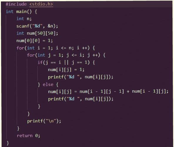 PHP实现杨辉三角算法，如何改写为长尾关键词？