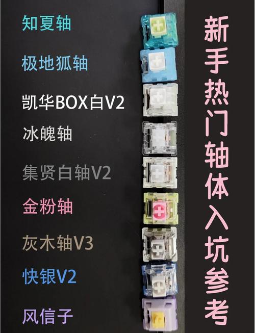 键盘轴有哪些种类及其特点有何不同？
