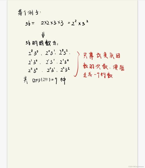 一个数的约数个数是多少，AcWing 870题教你快速求解？