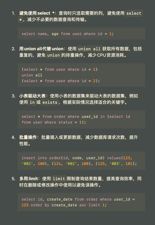 如何通过优化SQL查询和索引使用提升PHP开发中的数据库性能？