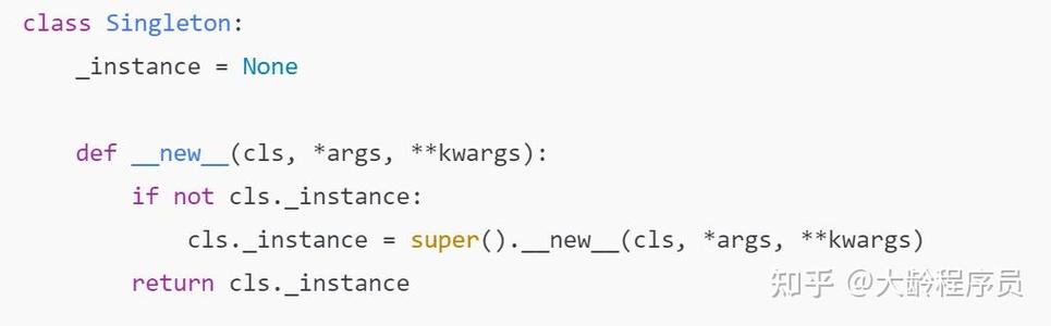 如何将Python中的单例模式和工厂模式家族改写为一种长尾？