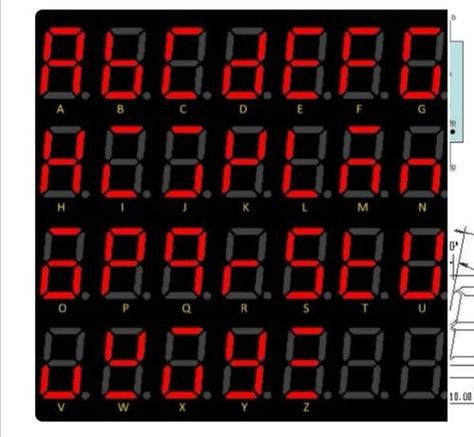 为何Python绘制的数码晶体管日期显示如此特别？