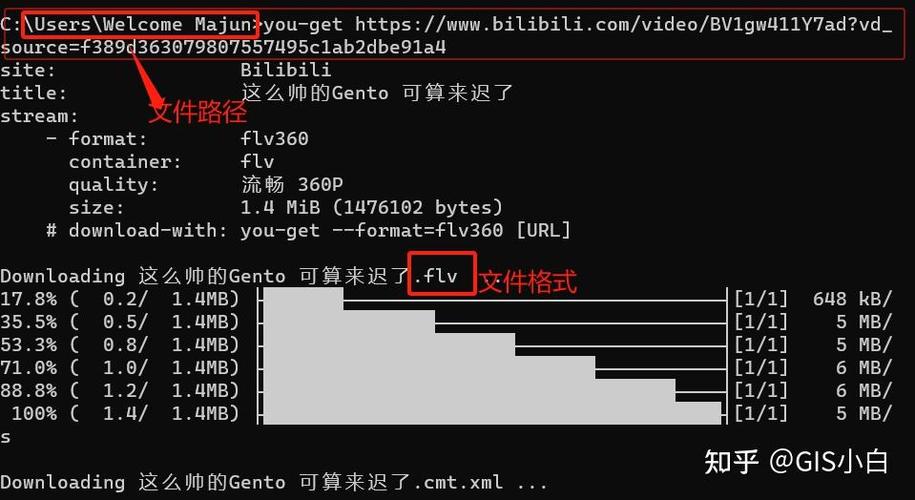 如何用you-get库在Python中批量下载B站视频教程？