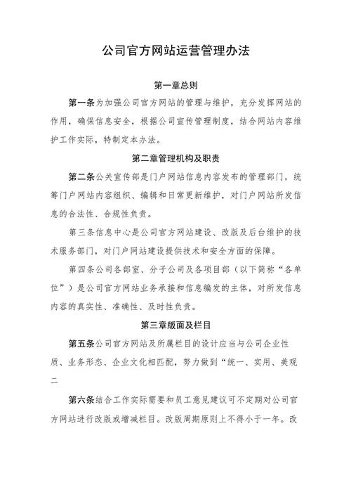 如何确保网站维护和长效运营的保障措施有效实施？
