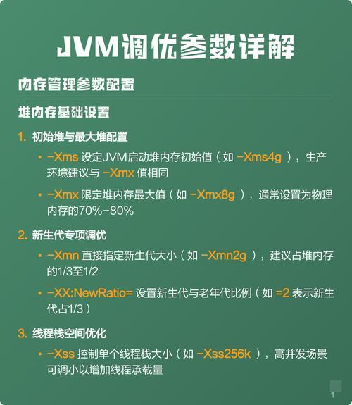 JVM中常用的哪些调优参数最值得注意？