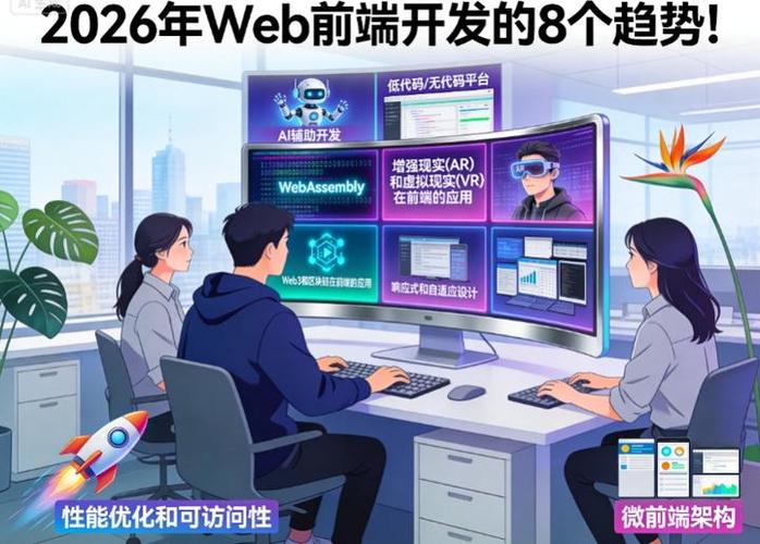 2026年Web前端开发有哪些具体技术趋势或新动向？