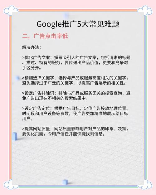 如何有效提升谷歌推广效果，解决推广过程中常见难题？