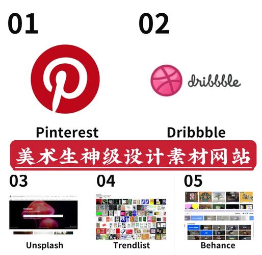 有哪些免费设计素材网站可以成为创意灵感源泉？