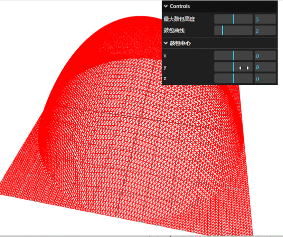 如何详细解释three.js着色器材质中所有内置变量的使用示例？