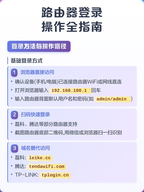如何登录智能路由器？家用无线路由器登录步骤详解