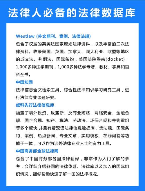 合规性法律法规数据库具体指的是哪一种类型的数据库？