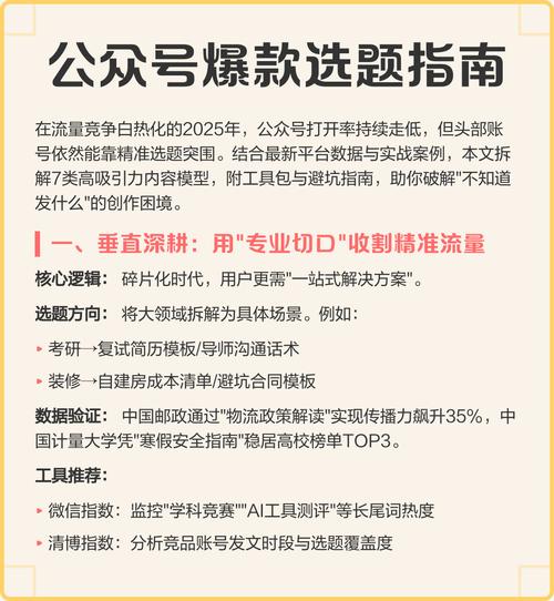 如何精准定位选题,吸引更多流量?