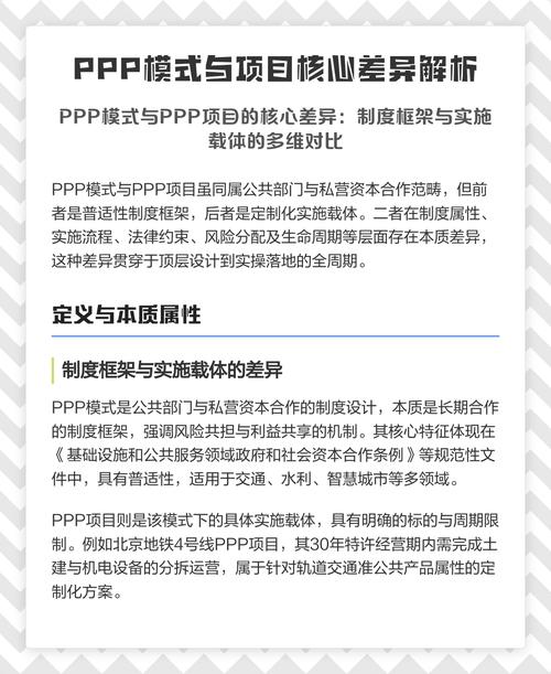 集P和PPP项目在本质上有哪些根本的不同之处？