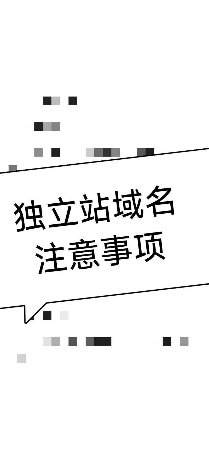 注册独立站域名时有哪些注意事项是新手不能忽视的？