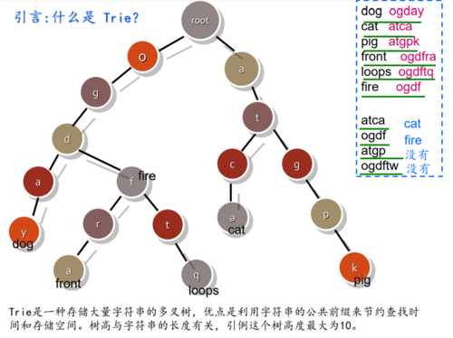 如何通过代码实现Tire树图解？
