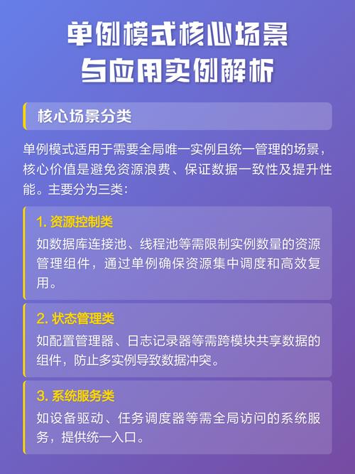 单例模式具体实现和应用细节如何解析？